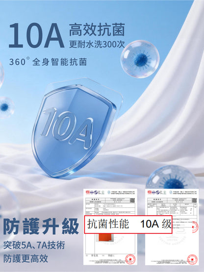 【涼感抗菌】FANTASTIC-5童装裝圓領時尚短袖T恤 運動休閒純色百搭打底衫